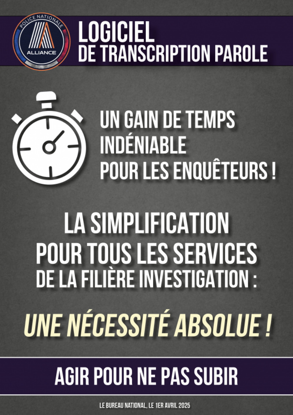 LOGICIEL DE TRANSCRIPTION PAROLE