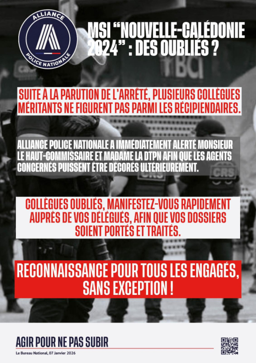 MSI NOUVELLE CALÉDONIE 2024 DES OUBLIÉS ?